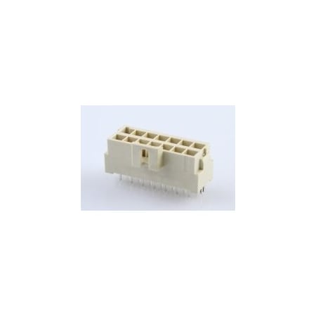 Molex Ultra-Fit Hdr Vt Dual F Nat 14Ckt 15Au 1722992214